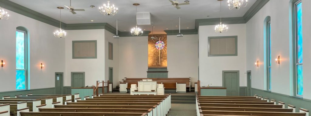 Enon-baptist-church-sanctuary - Enon Baptist Church